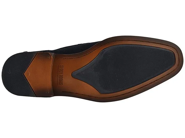 Stacy Adams Men's Shoes Balen Double Monk Strap Navy Suede 25225-415