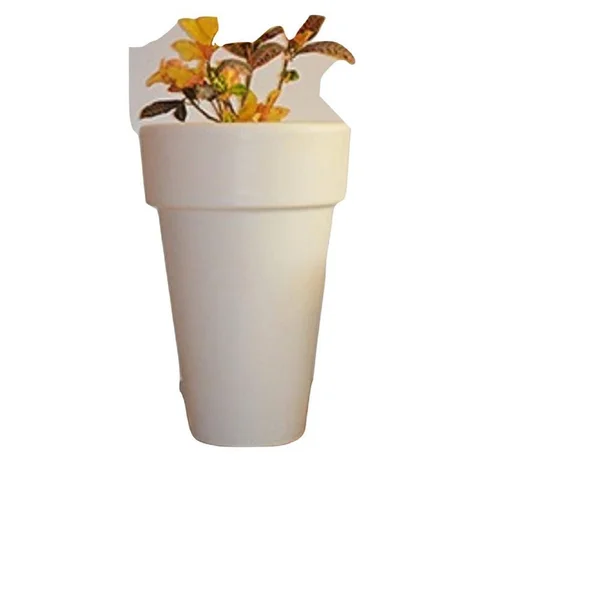 CSK 23.5 in. Slimline Plastic Planter, Mat Finish