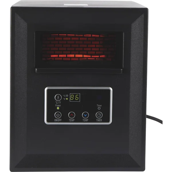 Pro Fusion Heat Gd9215bcp-4j 1500 Watt 4 Tube Black Infrared Heater
