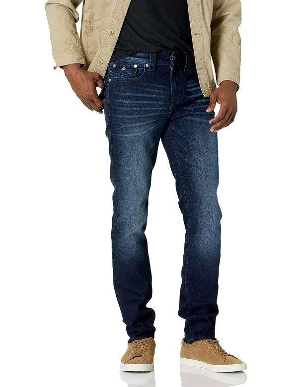 Men's Rocco Big T Jean - Midnight Blue, Size 46, True Religion