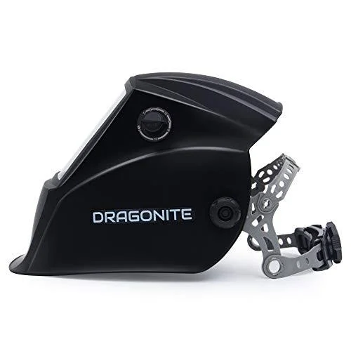 Dragonite Auto Darkening Welding Helmet, Large Viewing Welding Hood, True Color Welder Mask Wide Shade 4/5-8/9-13 for TIG MIG Ar