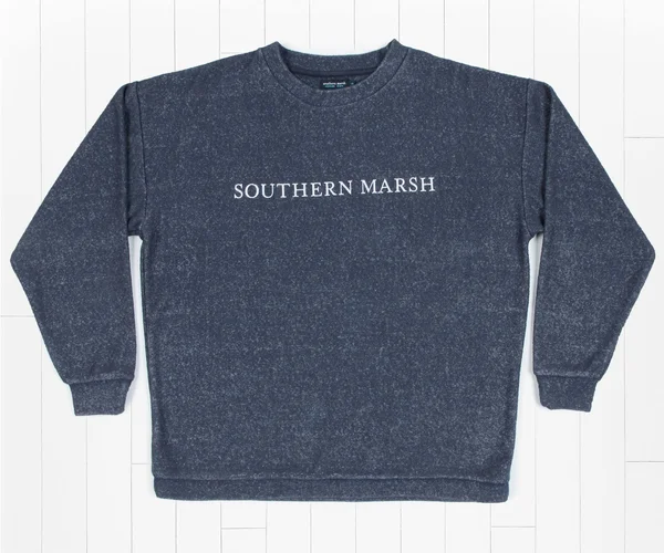 Southern Marsh Sunday Morning Sweater, French Blue, Large