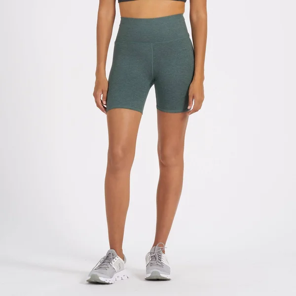 Clean Elevation Shorty by Vuori in Kelp Heather, Size Large