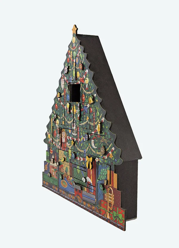 Byers& Choice Christmas Tree Advent Calendar