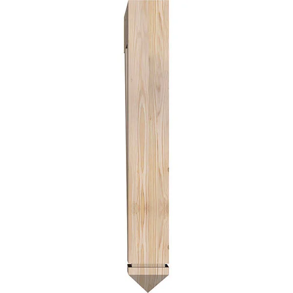 Ekena Millwork BKT06X28X40IMP03SDF 5 1/2x22W x 28x22D x 40x22H Imperial Arts & Crafts Smooth BRACKET, Douglas Fir