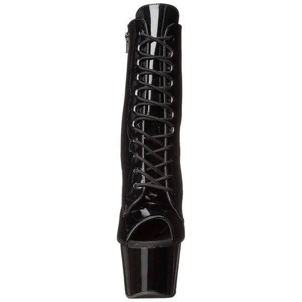 Pleaser - ADORE-1021 6, Black Patent/Black