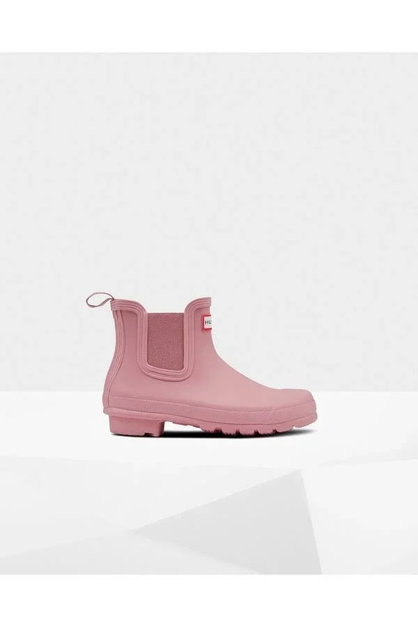 Hunter Original Chelsea Boots - Pink - Ankle Boots