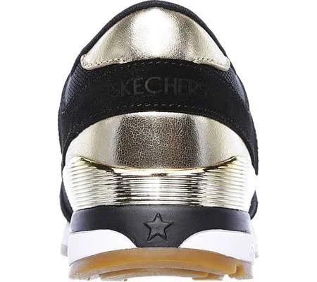 Skechers Women's Sunlite Revival Sneaker - Size: 7, Black