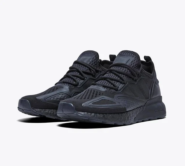 Adidas Men's ZX 2K Boost Black/Black/Shock Pink