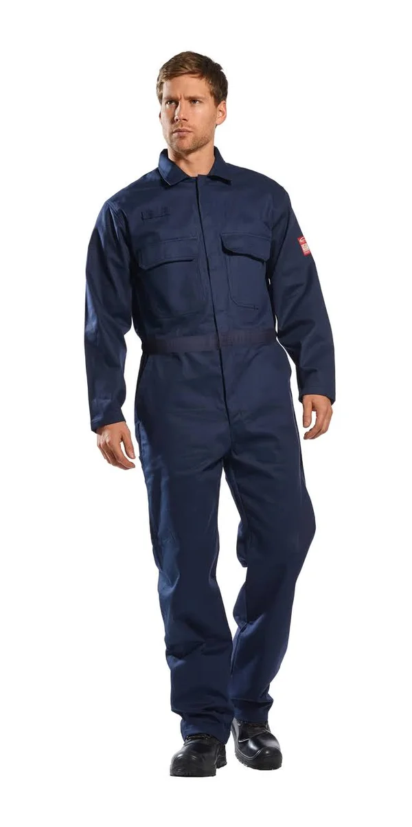 Portwest UBIZ1 Bizweld Coverall - Grey