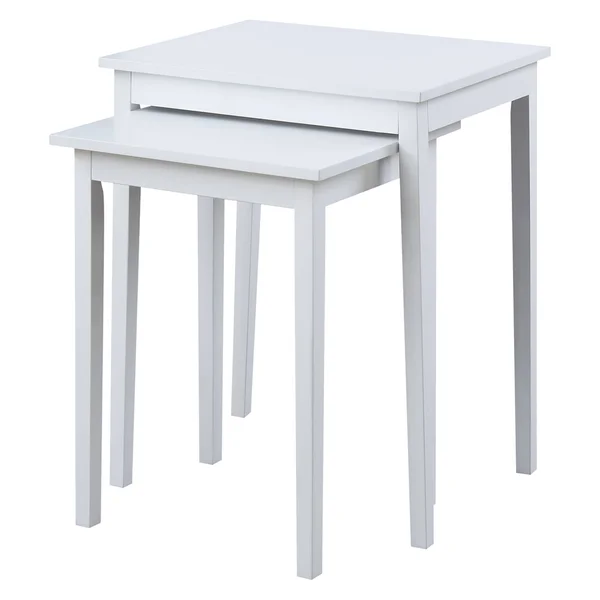 Johar Furniture American Heritage Nesting End Tables White Johar
