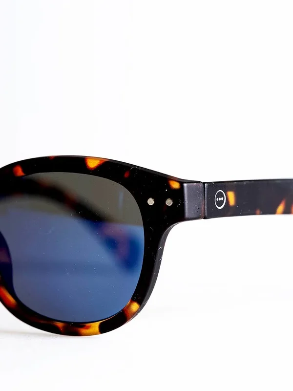 Izipizi #C Tortoise with Blue Lenses Sunglasses