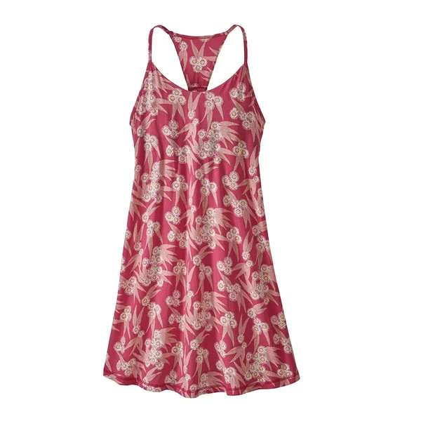 Patagonia Edisto Dress - Women's Las Flores/Reef Pink - Xs
