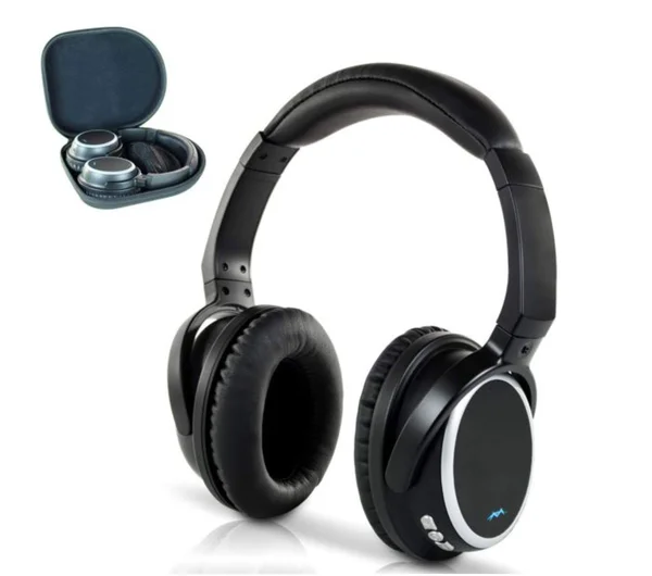 Miccus Wireless Bluetooth V4.2 Over Ear Headphones with Mic - aptX Headset Low