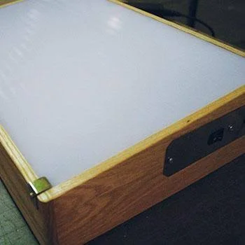 Porta-Trace - 1214LPO LED, Low Profile Oak with LED Light Box
