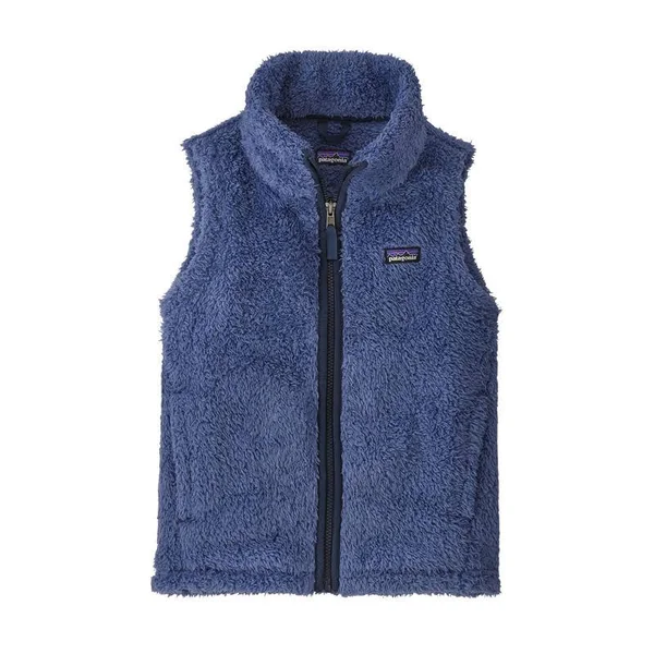 Patagonia Girls& Los Gatos Fleece Vest - S, Current Blue (CUBL)