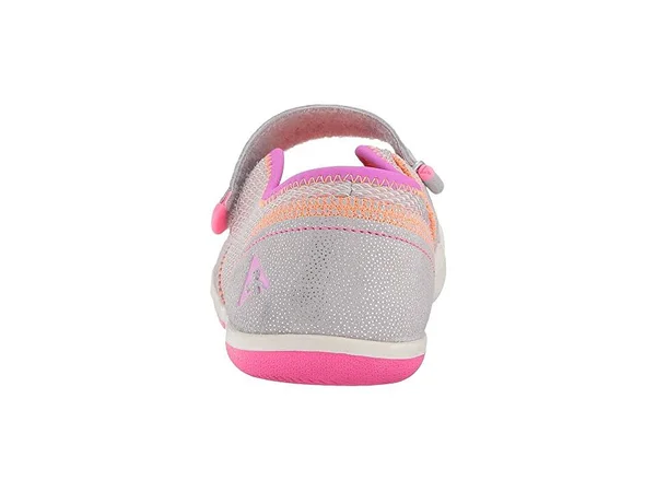 PLAE Emme Kids& Sneaker - Silver/Pink, 9