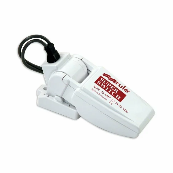 Rule 37FA SuperSwitch Bilge Float Switch - Moisture Tight Seals with Fuse Holder
