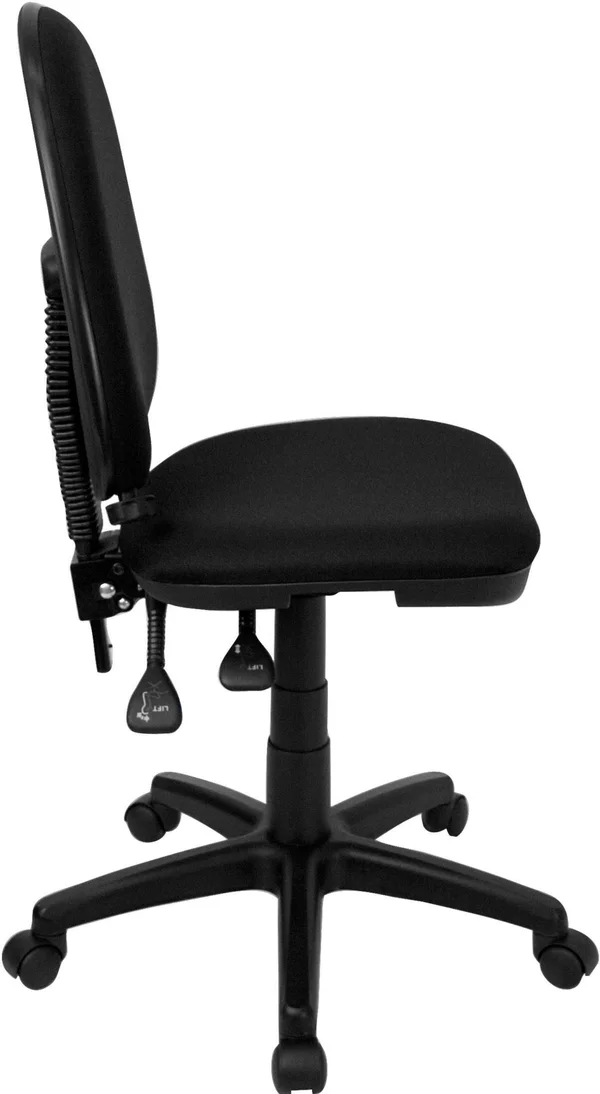 Flash Furniture Mid-Back Task Office Chair, Black