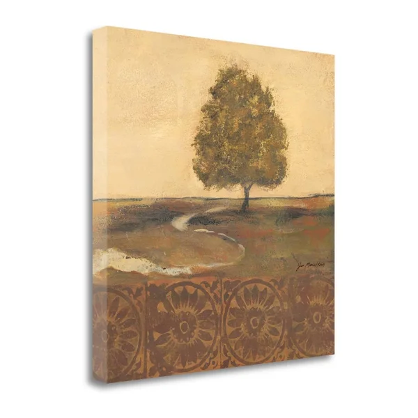 Tangletown Fine Art Autumn Single Canvas Wall Art by Jo Moulton