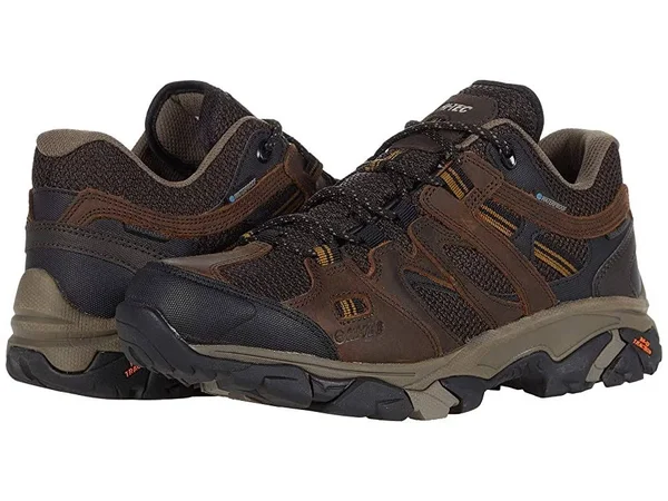 Hi-Tec Ravus Vent Lux Low WP Men's Boots Chocolate : 14 D - Medium