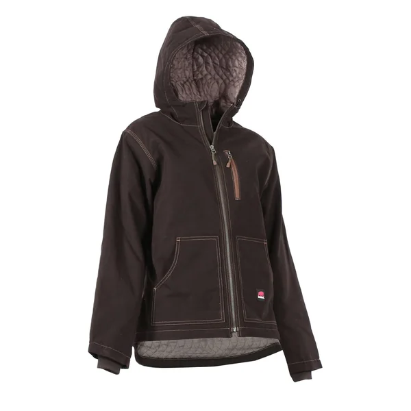 Berne Ladies Modern Jacket - Dark Brown - 2XL