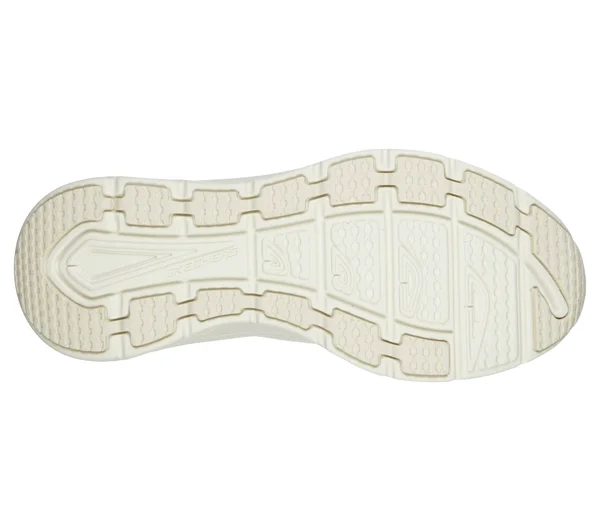 Skechers Women's Relaxed Fit: D&Lux Walker - Quick Upgrade Slip-On Walking Shoes - Off White, 7.5