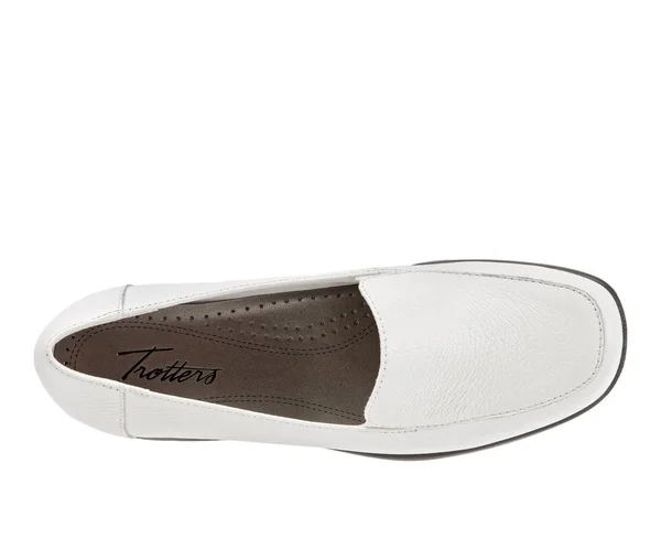 Women's Trotters Jenn, Size: 8.5, White