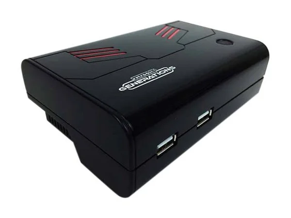 Retro-bit RB-PP-6539 Generations Plug & Play Game CONSOLE, Red & Black