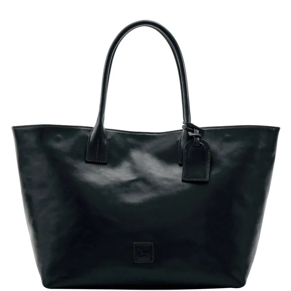 Dooney & Bourke Florentine Leather MediumRussel Bag - Black/Black
