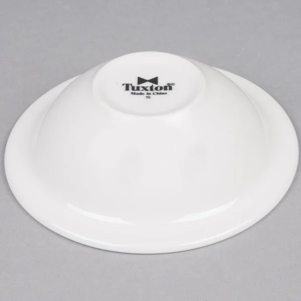 Tuxton ALD-063 Alaska 10 oz. Bright White China Grapefruit Bowl