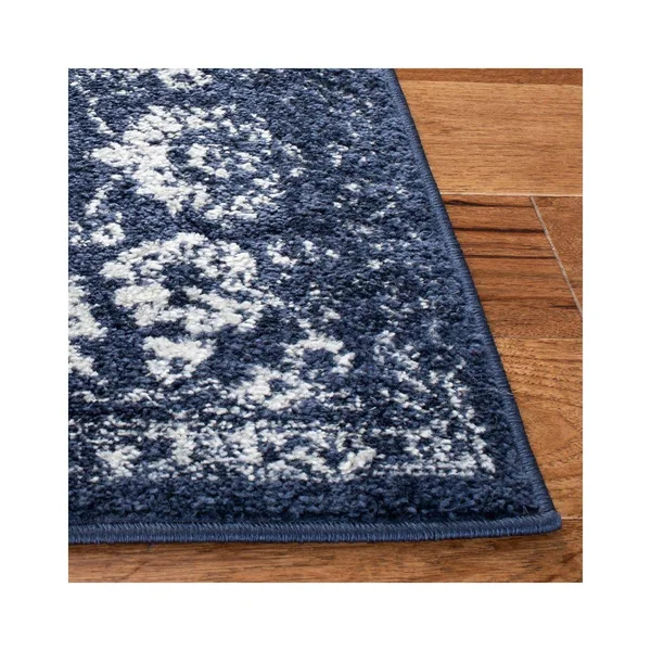 Safavieh Adirondack Rug Collection ADR109N - Navy - Ivory - 6& x 9&