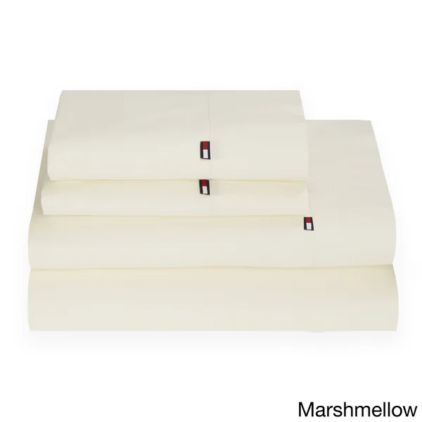 Tommy Hilfiger Signature Sheet Set - Light Blue - Full
