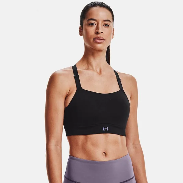 Under Armour Women's Rush High Sports Bra - Black, 38B