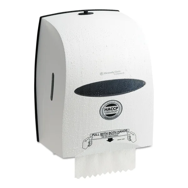 Kimberly-Clark Professional* Windows Sanitouch Roll Towel Dispenser, White