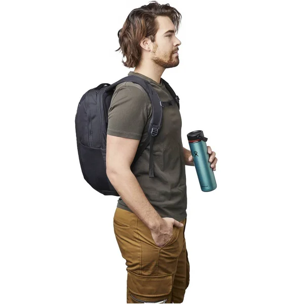 Gregory Border 18 Travel Pack Total Black, 18.5" x 11.25" x 6.25"