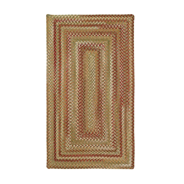 Capel Manchester Redwood Area Rug; Concentric Square 3&