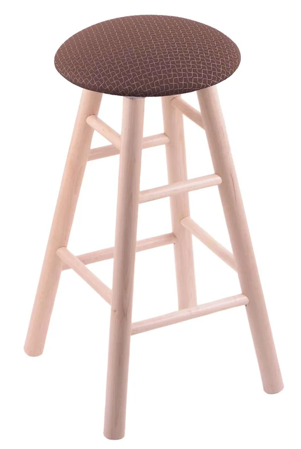Holland Bar Stool Maple Bar Stool in Natural Finish with Axis Willow Seat