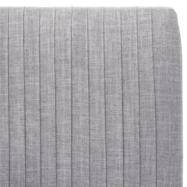Layla King Pleated Headboard - Quick Ship - Gray