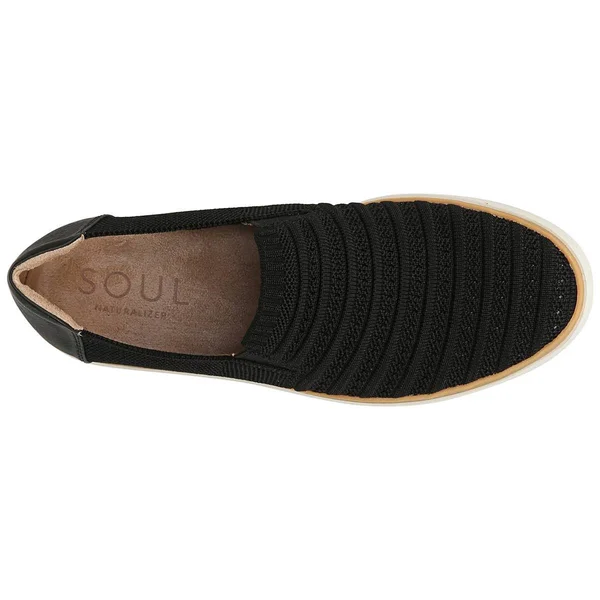 Soul Naturalizer Kemper Slip-On Sneakers - Black Knit