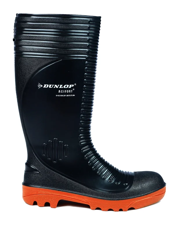 Dunlop Acifort A252931 Ribbed Full Safety Wellington