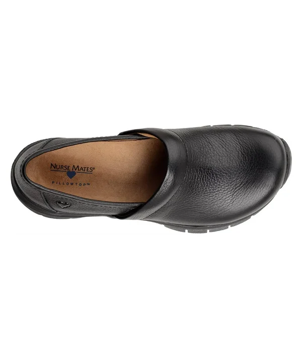 Women's Nurse Mates Libby Slip On, Size: 10, Black