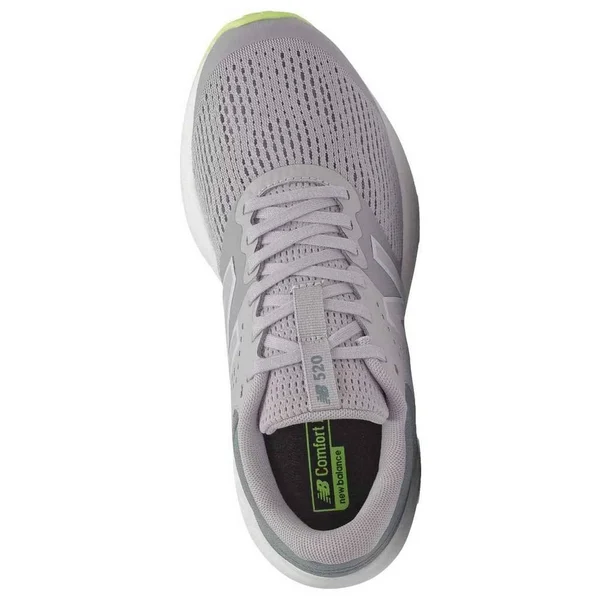 New Balance 520 V7 Women's Running Shoes, Size: 6, Med Grey