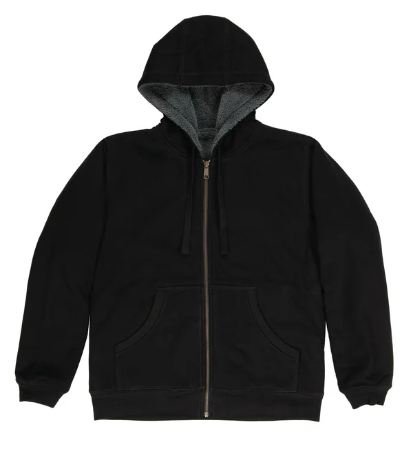 Berne Women's Everest Sherpa-Lined Zip-Front Hooded Sweatshirt - WSZ611BK, Black