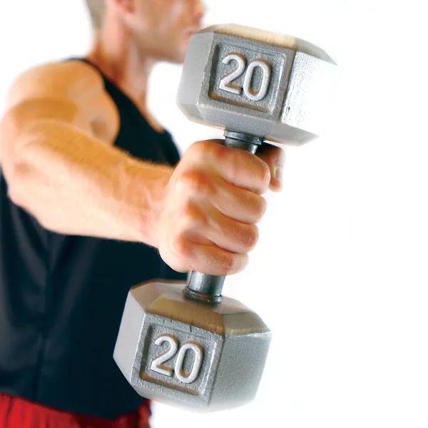 Cap Barbell Cast Iron Hex Dumbbell - Single - 20 lb