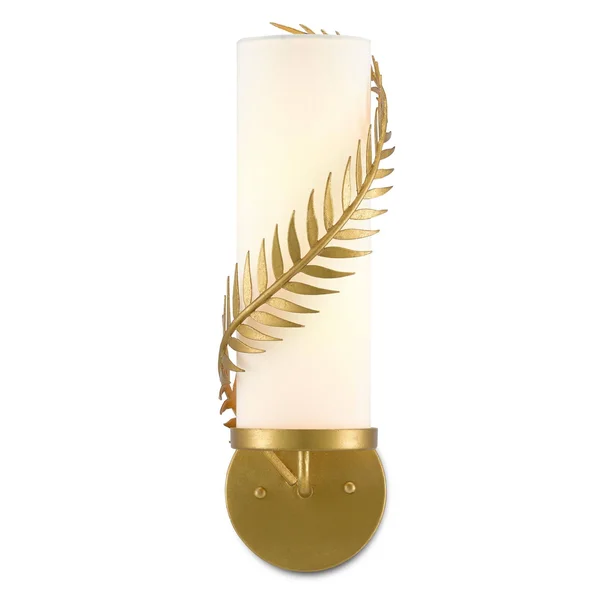 Queenbee Palm Wall Sconce - Currey & Company 5000-0191