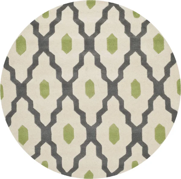 Safavieh 3& x 5& Chatham CHT748D Ivory, Dark Grey Rug