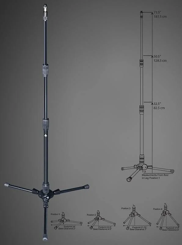 Triad Orbit T3 - Tall Tripod Stand