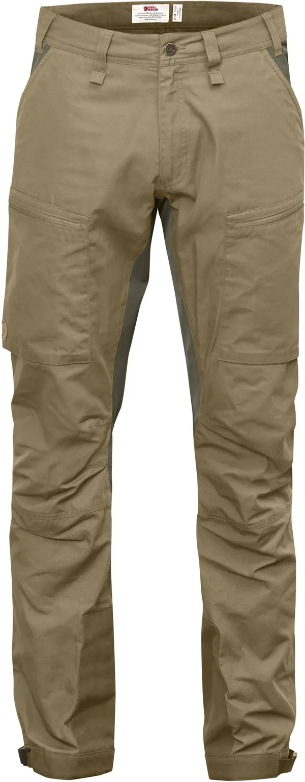 Fjallraven Men's Abisko Lite Trekking Trousers - 46 Long - Sand