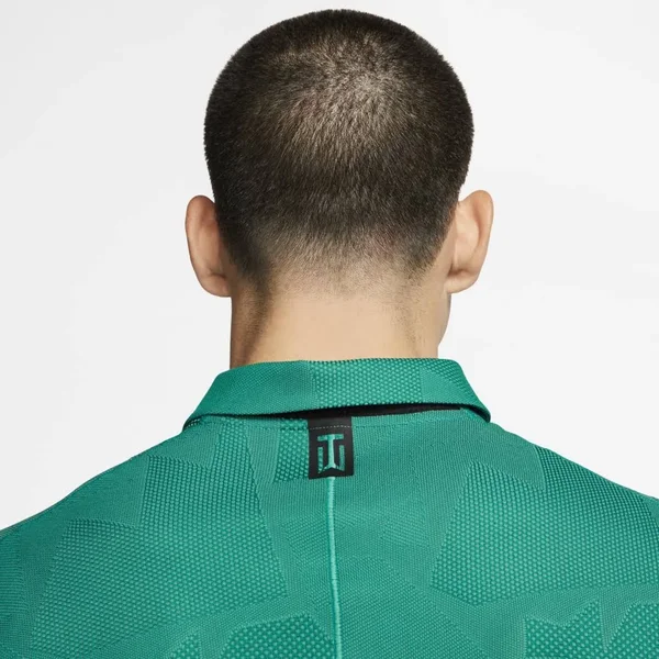 Nike Men's Tiger Woods Dri-Fit Camo Golf Polo - XL, Green